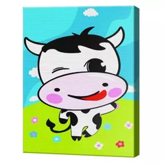 Картина по номерам Art Gallery CX2012 20x30cm Vacuta face din ochi