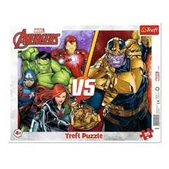 Puzzle Trefl 31427 Puzzles 25 Frame - The invincible Avenger's team, Disney Marvel The Avengers