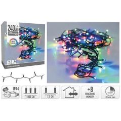 Ghirlandă Promstore 54401 Luminițe Fir 240 LED, multicolor, 18m