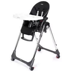 Scaun de masă Peg Perego IH01000000BL01 Prima Pappa Follow Me High Tech Licorice