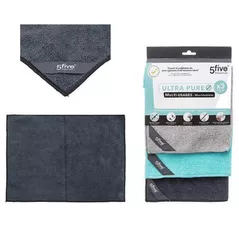 Аксессуар для уборки 5five 51992 Набор тряпок микрофибра Cleaning 30х40cm, 3шт