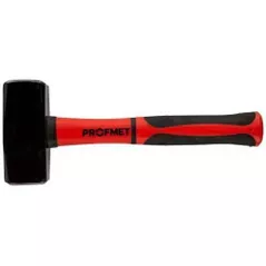 Unealta de mana Profmet 303625 Baros 3.0kg cu maner din fibra de sticla cu cauciuc