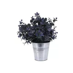 Искусственное растение Holland 38991 NVT Цветы искусственные мелкие 25cm в ведре металл 4 вида