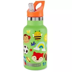 Поильник Skip Hop 9R127010 din otel cu autocolante G Verde