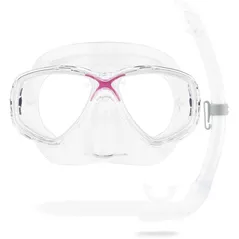 Accesoriu pentru înot Cressi-Sub Set inot MAREA + GAMMA COMBO clear/pink (DM1000054)