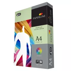 Бумага офисная Paperline Hartie colorata A4 160g/250 foi, verde (LAGOON_130_160g)