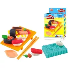 Набор для творчества Promstore 43966 Набор для лепки Funny Lucky mini-SUSHI (аксессуары)