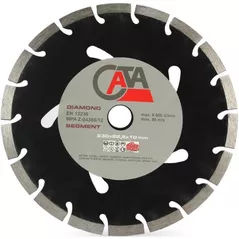 Disc de tăiere MAR-POL M08530C Disc diamantat Segment 230x222x10mm CATA