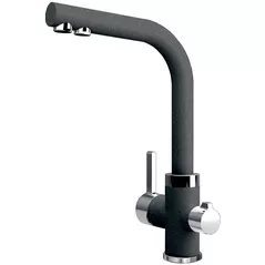 Bateria bucătărie Dr.Gans Accent (cu conectare la ﬁltru de apa) Negru