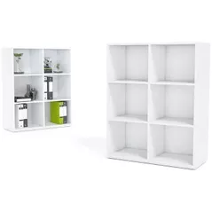 Офисный стеллаж Indart OM- 18 (90x40x110)