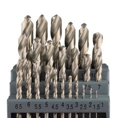 Burghiu Ronix RH-5582 Set 25buc burghie cutie metalică