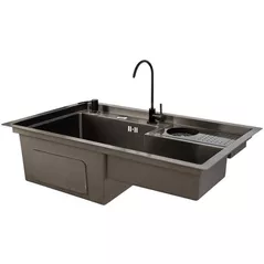 Мойка кухонная ArtFlame LOARA (HM 7848) Black