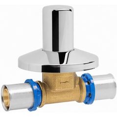 Запорная арматура Uniplast 96245 Robinet crom pentru press D.16 APE