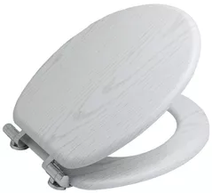 Сиденье для унитаза Bisk 08222 cu microlift MDF, alb