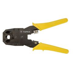 Cheie fixă Topex 3573 Cleşte p/u terminale telef. 4P- 6P- 8P, 185mm 32D409
