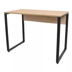 Офисный стол Deco B-100 Sonoma+cadru negru 100x55cm