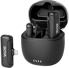 Микрофон Boya BY-WM3T-D2, Lightning Jack, Black