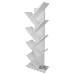 Raft de birou Bofigo Tree, 44x23,8x122 cm, Alb (15-11-01)