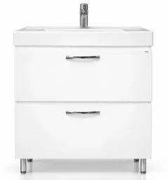 Шкаф под умывальник Mashtab 11489 Agat cu 2 sertare 60cm Alb