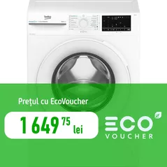 Mașină de spălat frontală Beko BM3WFU47415WW