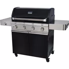 Мангал Saber R67CC1117 CAST 670 4 Burner, TRU-Infrared, Black (pe gaz)
