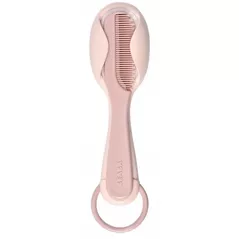 Set pentru îngrijirea bebeluşului Beaba B920367 Set perie si pieptene - Old Pink