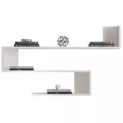 Полка декоративная Hanah Home Penne White