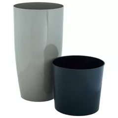 Ghiveci pentru flori Aleana 115044 Alfa d27x51 cm, cacao