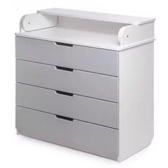 Комод-пеленатор PernaMea HappyBaby Pro 800x1030 (4sert) MDF gri (119528)