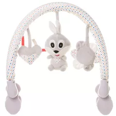 Jucărie cu pandantiv 4Baby PLUSH ARCH R-12 IEPURE