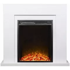 Камин электрический ArtFlame Agnes white & Miriam