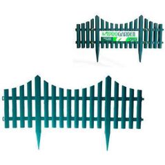 Садовая фигура ProGarden 24758 Забор декоративный для сада/огорода 4шт, 60x33cm