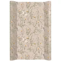 Аксессуар для пеленания Kikka Boo 31108060113 Saltea de infasat tare Secret Garden Beige, 70x50 cm