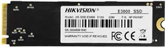 Накопитель SSD внутренний Hikvision HS-SSD-E3000(STD)/512G