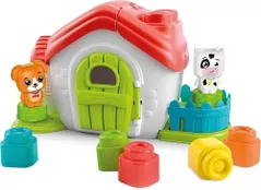 Конструктор Clementoni Jucărie Sorter Căsuță cu constructor moale (17767)