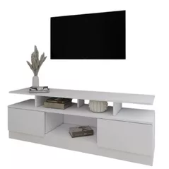 Comodă TV Smartex (16544) Т9 200cm TV Alb