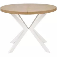 Стол Halmar PERONI stejar auriu/alb (92700558)