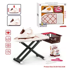 Jucărie ToyMall 008991 Masa cu fier de calcat cu functii