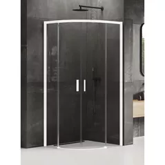 Cabină de duș New Trendy Prime White Quadrant 80x80x200 Hinged K-3560