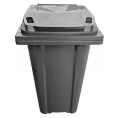 Coș de gunoi Uniplast Cos pentru transportarea deseurilor 240L pe roti (gri inchis) HE