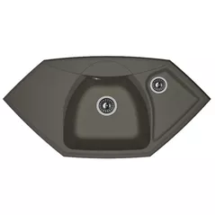 Мойка кухонная Florentina Sardinia Antracit