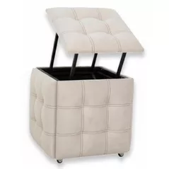 Пуф Nex Home Cub Transformer 5 scaune in 1 N11, Bej deschis