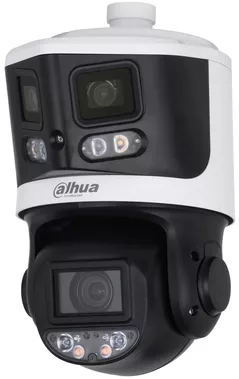 Камера наблюдения Dahua DH-SDT3E410-8P-MB-A-PV1 8MP+4MP 10xZoom, 2.8mm/ 4 mm–40 mm ИК-100м