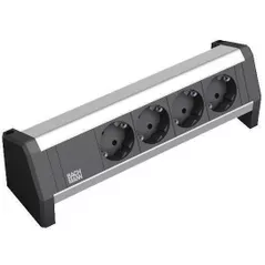 Удлинитель электрический BACHMANN 902.0049 Modul desk 4xSchuko negru