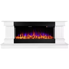 Камин электрический ArtFlame Arizona mini & Dalas, 603x1470x430 mm, Alb