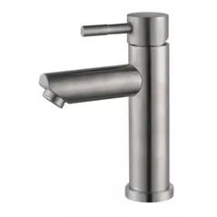 Смеситель для умывальника Hydro S Aquafix 3301 din inox, satin (0400322)