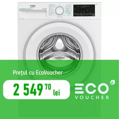 Стиральная машина с фронтальной загрузкой Beko B3WFU49215WWES