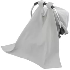 Аксессуар для колясок BabyJem 809 Husa muselina pentru port-bebe Grey