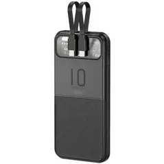 Acumulator extern USB (Powerbank) Remax RPP-619 10KmAh PD+QC 20W+22,5W Black