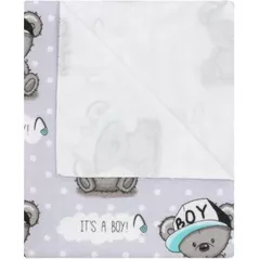 Accesoriu pentru înfășat New Baby 49767 Пеленкa непромокаемая фланель 57 x 47 boy